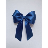 Ribbon bow to decorate gift box Ribbon 2cm, Size 8-8 cm 4-pointed bow [inbox to make bows in large q