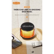 Abodos AS-BS35 mini speaker Wireless Speaker RGB Outdoor Speaker Bass Portable Speaker HiFi Sound Bl