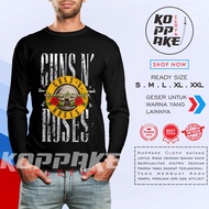 Kaos Guns N Roses Logo Lengan Panjang Baju Distro