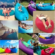 LONG Inflatable Lazy Sofa Portable Lazy Sofa Camping Chair Sofa Angin Boleh Baring Infatable Sofa Be
