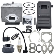 46mm Cylinder Exhaust Muffler Kit For SR340 SR400 SR420 BR320 BR400 BR340 BR380 BR420 Leaf Blower 42