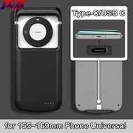 [JLK] 10000mAh Universal Battery Charging Phone Case for iPhone SE 7/8 Plus 11 12 13 14 15 16 Pro Ma