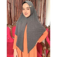 DISKON MENANTI Alwira.outfit Hijab Haninda motif Mamosa Jilbab segita