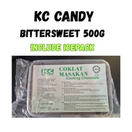 KC CANDY COKLAT MASAKAN | COOKING CHOCOLATE BITTERSWEET 500G HALAL