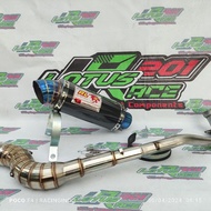 Redleo CARBON Rl RED LEO EXHAUST HONDA WAVE 125/KRISS/DASH/EX5/LAGENDA