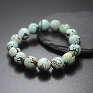 湖北綠松石高瓷手珠 靈修/開運/招財/破煞/防小人(收藏級)