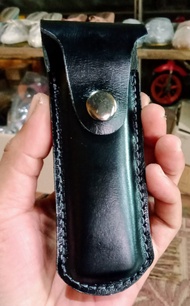 WINE OPENER CASE Leaher Original Pull up Sarung Pembuka tutup botol Kulit sapi asli Sarung Pipa roko