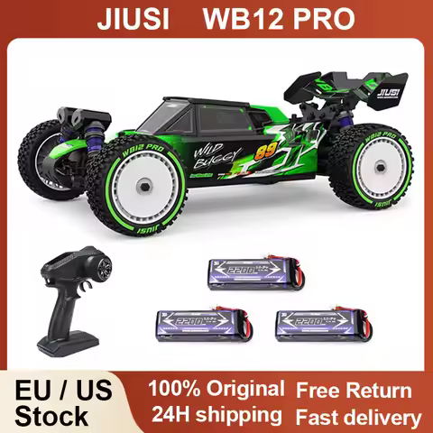 JIUSI WB12 PRO 1/12 RC Car 80KM/H 4WD Racing Car Brushless Remote Control Car Competitive Off-road 4