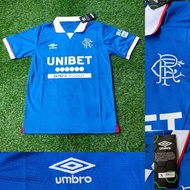 "GLASGOW RANGERS HOME FOOTBALL JERSEY NEW 2025/2026 HIGH QUALITY PREMIUM.