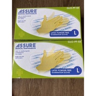 Assure Medical disposable gloves (x2 boxes)