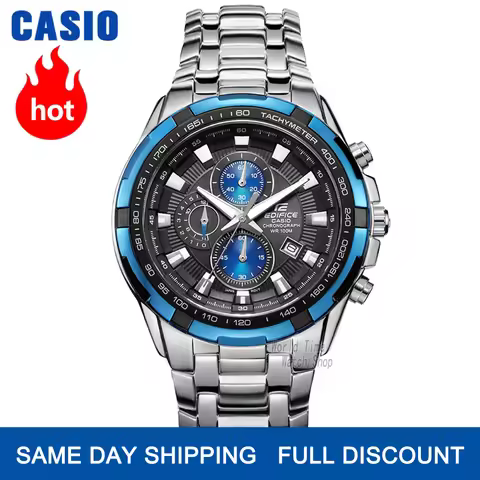 Casio Watch Edifice Watch Men Brand Luxury Quartz Waterproof Chronograph Men Watch Racing Sport Mili