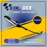 100% EJM SUZUKI GSX 110 STD EXHAUST PIPE COMP ASSY - GSX110 EX PIPE EKZOS STANDARD EXZOS EXOS MUFFLE