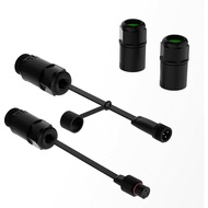 2 Pek Penyambung Kalis Air untuk Lampu Luar Kekal Govee Serasi dengan Govee H705A H705B H705C H706A 