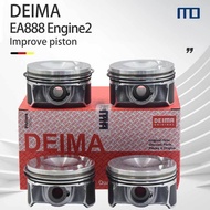 EA888 Improve piston VW Passat Jetta Golf mk6 CC Scirocco Sharan Tiguan Audi Q3 Q5 A4 A6 EA888 Gen2 