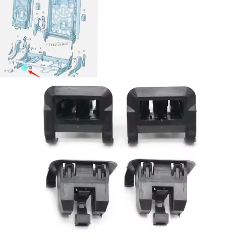 Rear Seat Frame Grommet Fixed Buckle Clip For AUDI Q5 SQ5 Q7 A8 Q8 SQ8 RSQ8 E-tron Quattro GT Bentle