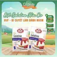 [GERMANY] RUF Organic Gelatine Powder 9g for making jelly, pudding and preparing Piece for weaning b