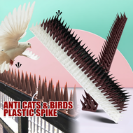 [Penghalang Burung Tajam] Plastic Anti Cat Bird Spike Cat Repellent Animal Pet Control  Fence Securi