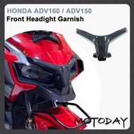 For HONDA ADV160 Headlight Decorative CoverUpper Nose Cowling Cover ADV160 Accessories ADV150 Access