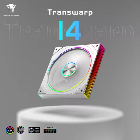 Jungle Leopard Transwarp 14 Star Ring 140mm PC Case Fan 5V 3Pin ARGB Cyclic Mirror Light Effect PWM 