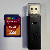 Original Transcend SD 2G Canon Panasonic Kodak CCD Digital Camera Memory Card SD Large Card Car Navi