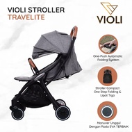 Violi Travelite Stroller – Stroller Bayi Ringan Cabin Size untuk Traveling - Lavie Baby House
