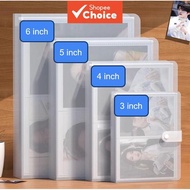 200 Pockets 200 Slots 3/4/6 inch 2R 3R 4R 5R Photobook Frosted Photo Album Storage Book Idol Photoca