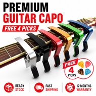 Capo Guitar for Acoustic Electric Ukulele & Pick Accessories | Gitar Akustik Elektrik Ukelele 吉他变调夹