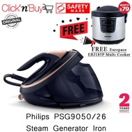 Philips PSG9050/26 | PSG9050 Steam Generator Iron. FREE Europace ERJ185P Multi Cooker. Optional GC22
