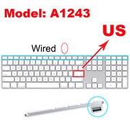 Keyboard Cover for iMac A1314 A1644 A1843 A1243 Wireless Bluetooth Magic Numeric Silicone EU US UK P