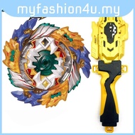 3pcs/Set Beyblade Burst Starter Set - B-122 Geist Fafnir.8'.Ab with Launcher Handle Toy