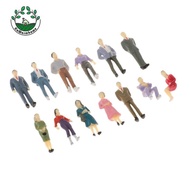 [Whcart] 13 Human Figures, 1:50 Scale Model Trains, Architecture, People, Numbers, Tiny People And S