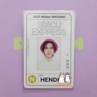 Photocard PC Hendery NCT WayV SMCU Express