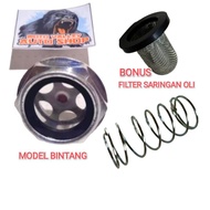 Tutup Filter Oli Transparan untuk Beat Vario Scoopy PCX Genio