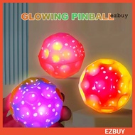 [ezbuy] Moon Space Bouncy Balls for Kids Unique Sound Effects Jumping Ball LED Light-Up Stress Relie