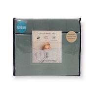 ELLEN DEGENERES Queen Sheet Set (Dim Green)