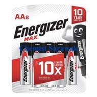 Energizer Max AA8/AA4/AA2 battery