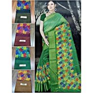 / Soft Cotton Saree / Good Quality Soft Cotton Saree / Kain Saree / Kain Sari / Saree India