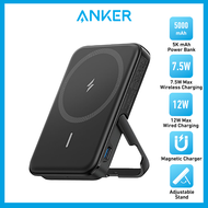 Anker Fast Charging Powerbank 322 PowerCore 5000mAh Magnetic 5K Power Bank MagGo Wireless Portable C