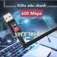 [Hỏa Tốc - BH 6 Th] Nâng cấp WiFi 5G dễ dàng với USB WIFI 600Mbps cho máy bàn PC và laptop card mạng