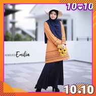 Humaira Design. Tshirt Muslimah Humaira Emilia. Cotton Tetteron. Cutting A