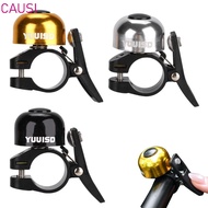 CAUSI Bicycle Electronic Horn, Aluminum Alloy Warning Function Cycling Handlebar Bell Ring, Alarm So
