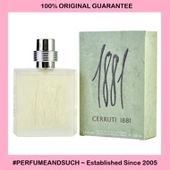 Cerruti 1881 Pour Homme 100ml Eau De Toilette - Full Size Perfume For Men