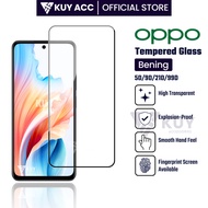 LAYAR KUY - Tempered Glass Full Screen 5D Oppo A60 A79 5G A98 4G A98 5G A58 4G A58 5G Anti-Scratch 9