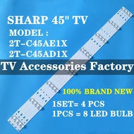 2T-C45AE1X 2T-C45AD1X SHARP 45" LED TV BACKLIGHT(LAMP TV) SHARP 45 INCH LED TV 2TC45AE1X 2TC45AD1X 2