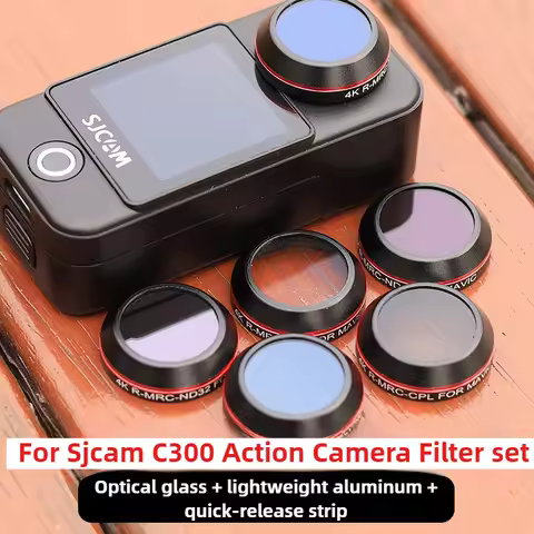 Filter For SJCAM C300 Filter Kit Sports Camera Lens Filter ND CPL Cycling Recorder High-definition 3