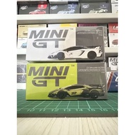 Mini GT 1 /64 LB- Silhouette Works Lamborghini Aventador GT EVO 1 Set