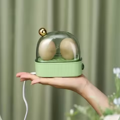Electric Egg Boiler Automatic Cooker Rapid Egg Boiler Breakfast Machine Multi-Function Egg Cooker 2 