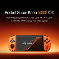 PSK5000 Android Retro Handheld Game Console 5" FHD IPS Helio G85 PSP Emulator 4000mAh Hall Joystick 