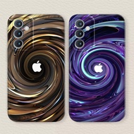 HP IPHONE Prokamera Softcase Samsung M34 5Ghp F34 5G/ Abstract Logo Motif Prokamera Tpuiphone