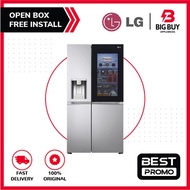 LG 674 L Side-by-Side Refrigerator with InstaView & Door-in-Door™ UVnano® Water Dispenser GC-X257CSE